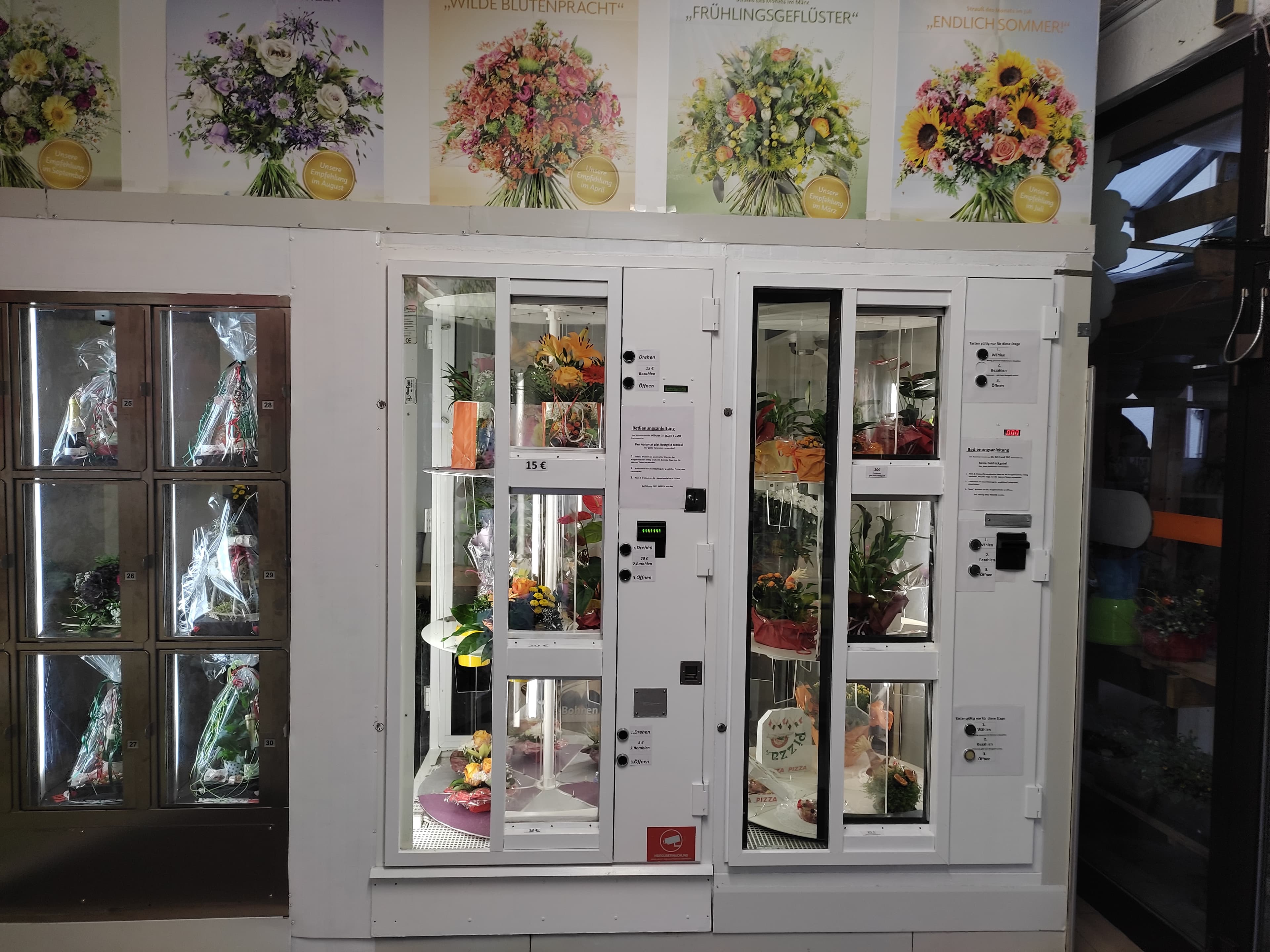 Blumenautomat 24/7 Nürnberg Zirndorf