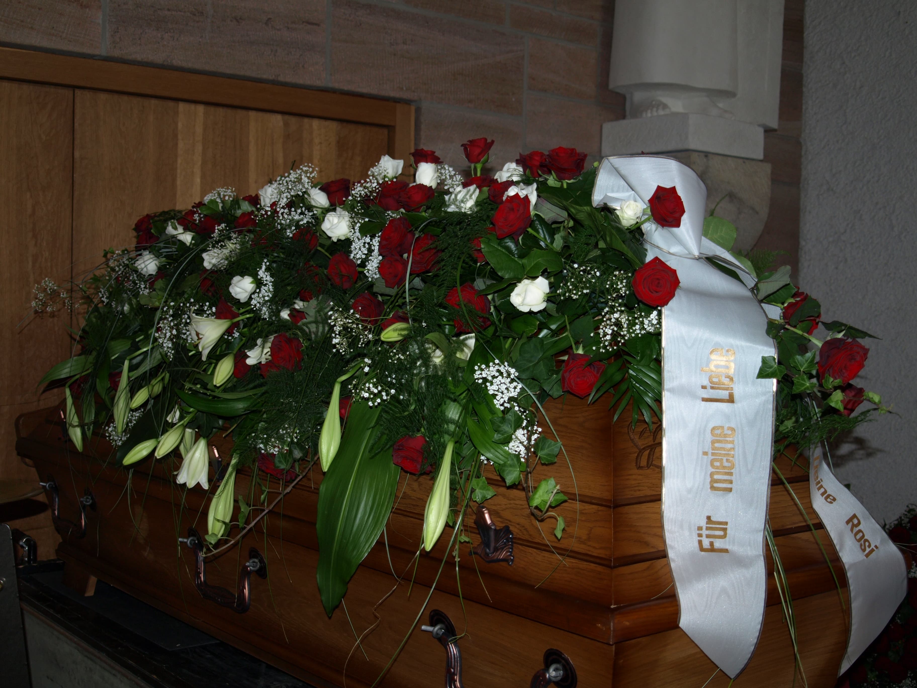 Sarggesteck Trauerfloristik Zirndorf